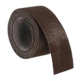 QUARKZMAN 1-1/2 Zoll x 10ft Furnierkantenband Vorgeleimtes Flexibles Eukalyptus Kantenband Mit Heißschmelzkleber Holzband Für Schrankreparatur Und Möbelrestaurierung