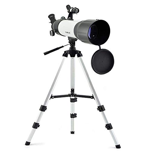 Telescopio monocular astronómico refractor portátil con trípode para niños y principiantes miniatura 5