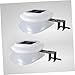 SEWOART 2Pcs Solar Fence Lamp Outdoor Garden Lights LED Lighting Tool with Warm White Shell for Practical Illumination Patio and Pathway for Outdoor Lighting