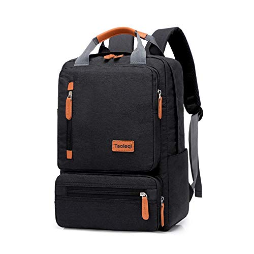 Laptop bag casual y mochila bolsa de viaje multifuncional urbana color negro