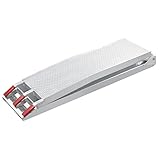 Superficie antideslizante WilTec Rampa Carga Motocicletas ATV Aluminio Plegable Quads Motos Vehículos Ayuda Transporte 215cm 340kg