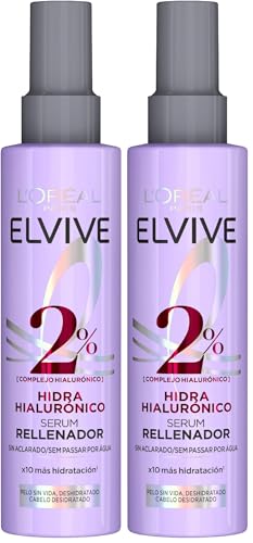 L'Oreal Paris Elvive Serum, Morado, 150 ml (Paquete de 2)