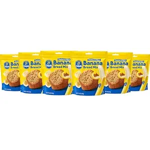 Chiquita Protein & Fiber Banana Bread Mix, Pack of 6, Kosher Certified