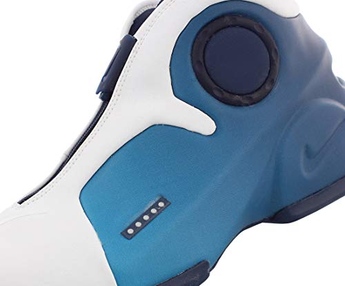 Nike Men's Air Flightposite 2 Shoes: White/Blue - CD7399-100