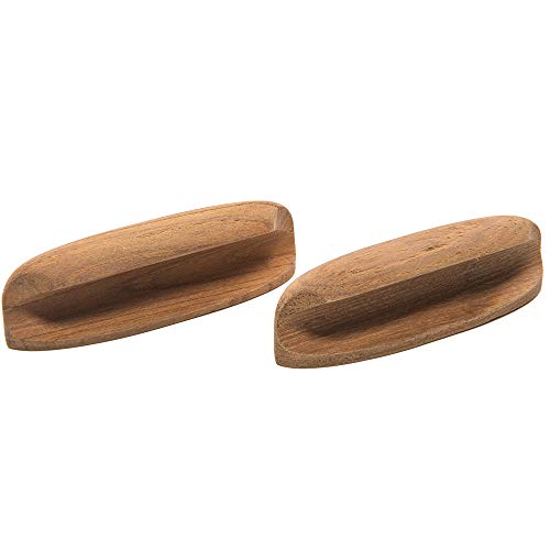 Image of Whitecap 60147-A Oval Drawer Pull 4" Long - 2-Packwith Hardware , Beige