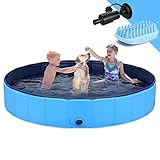 artículos para mascotas en xalapa ✤ 【Bañera multipropósito para ducha de mascotas para niños】:This esta piscina para niños se puede usar en interiores y exteriores, no solo como una piscina para gatos, una bañera para perros, un estanque para peces, una bañera para bebés, bañera para niños, bar de juguetes para niños , pozos de bolas para niños, bañeras para bebés. Llenos de agua, arena o bolas de mar como un hoyo de bolas para proporcionar un buen entretenimiento para niños y mascotas, pueden divertirse juntos.