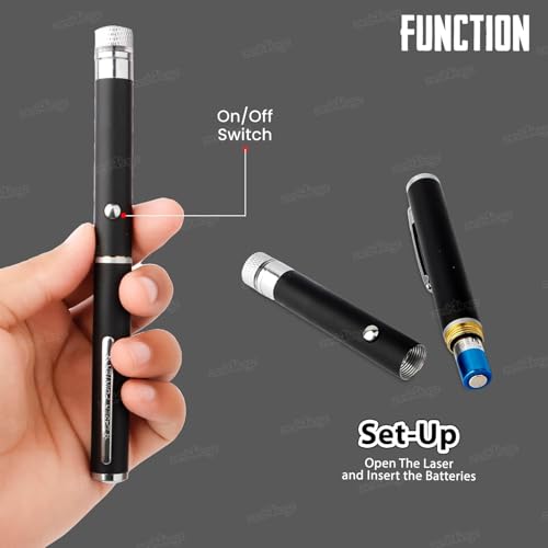 Image of Powerful high Beam Ultra Green Lazer Light for Presentation | Best Laser Light with Adjustable Cap for Extra Disco Effect & Different Projects | Long Range (200 Meter) Lager Pointer Pen.