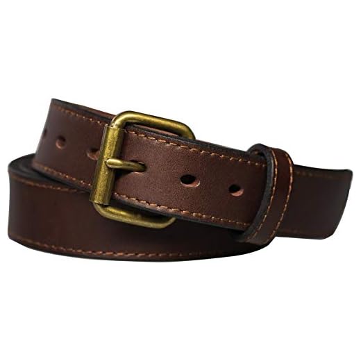 Kmioc Concealed Carry CCW Gun Belt,100% Full Grain Leather