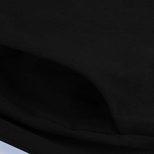 Linen Pants Women Summer Casual Drawstring Wide Leg Palazzo Pants Elastic Waist Cotton Lounge Trousers with Pockets4