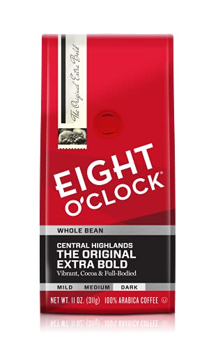 Eight O'Clock Coffee Whole Bean Coffee, Central Highlands, 11 Oz