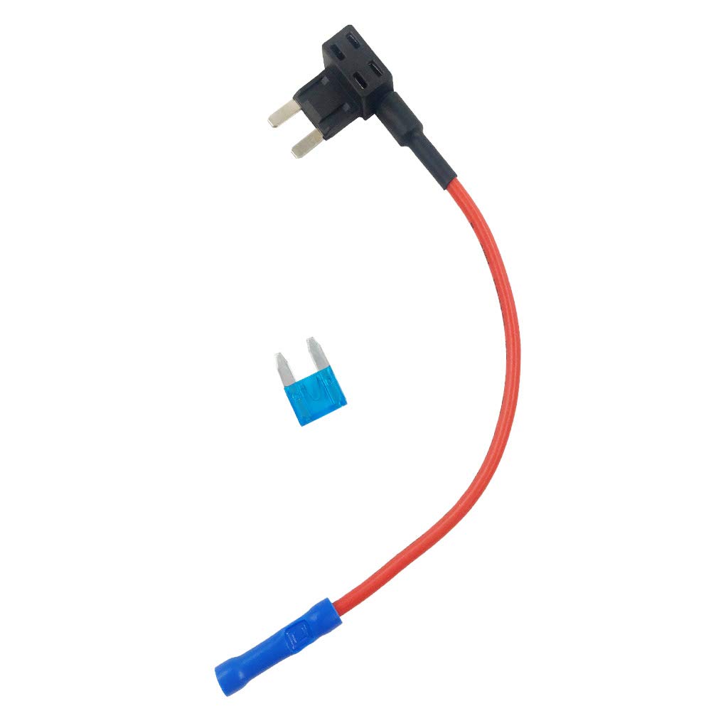 JABINCO 5 Pack 12V Car Add-a-Circuit Fuse TAP Adapter Mini ATM APM Blade Fuse Holder: Industrial & Scientific