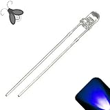 Lighthouse LEDs 3mm Round Top Blue Breathing/Fading LED - Super Bright (Pack of 20)