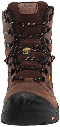 KEEN Utility Men's Dover 8" 600g Leather Waterproof Composite Toe Work Boot2