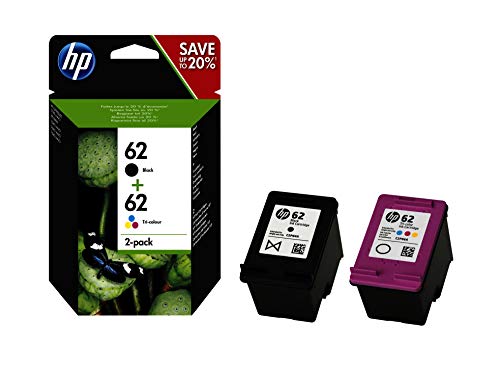 Preisvergleich Produktbild HP 62 Original Schwarz, Cyan, Magenta, Gelb hohe Leistung (XL)