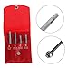 Healifty 4pcs Bore Gauge Set: Adjustable Telescoping Small Hole Gauges Precision Internal Diameter Measuring Tool High Accuracy for Industrial Use
