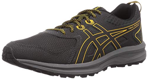 Asics Trail Scout, Sneaker Hombre, Graphite Grey/Saffron, 44 EU