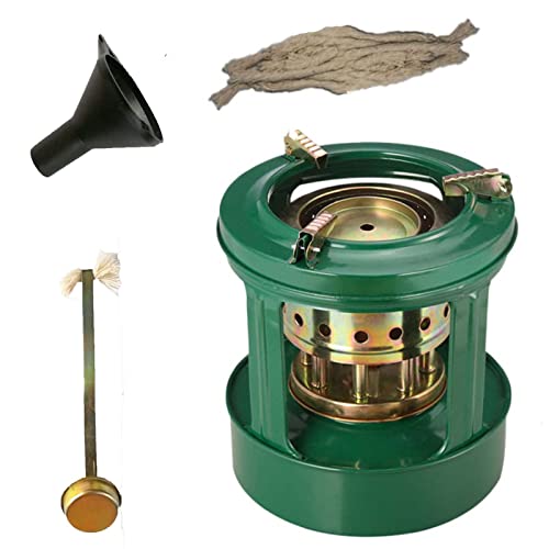 fikujap Petroleumofen,petroleumofen für innenräume,Mini Petroliumheizung,Petroleum Heizung mit 8 Docht zum Heizen,Tragbarer Petroleumheizer Nimmt Keinen Platz Weg Verwendet für Garage, Terrasse