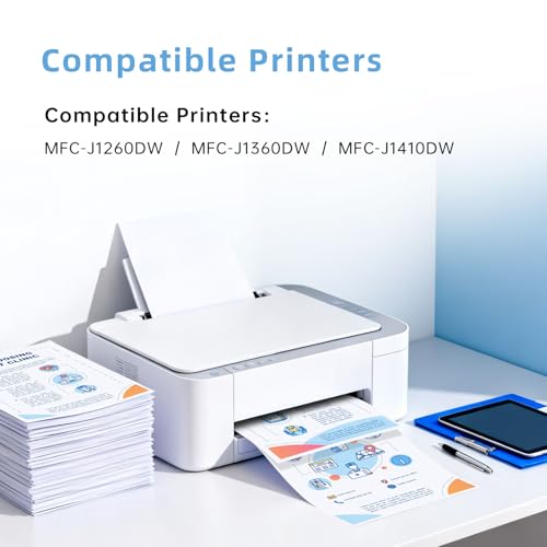 Image of LC501XL Black Ink Cartridge High Yield Replacement for Brother LC501 XL LC501BK Compatible with MFC-J1260DW J1360DW J1410DW Printer (1 Pack)