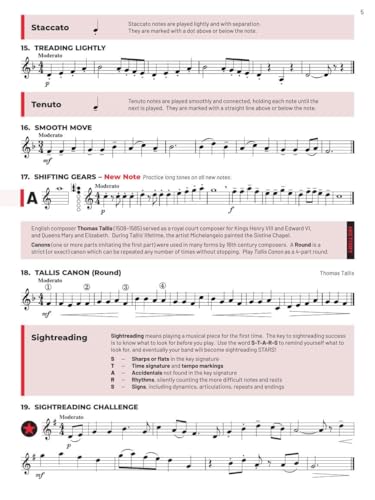 Livre de Clarinette pour cours de musique à la maison et à l'école