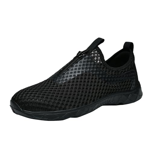 Image of Men's Quick Drying Aqua Water Shoes,3-Second Drainage & All-Terrain for Swimming,Hiking,Yoga