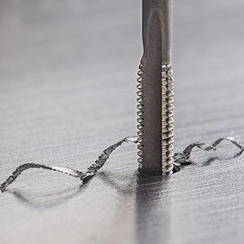 80pcs Tap and Die Set, SAE & Metric Tap Die Wrench Set, Metric Standard M3 to M12 Coarse Fine Rethreading Threads Bits for Cutting External and Internal Threads, NC, NF, NPT Repair Tools