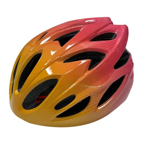 JISADER Casco da Bici per Bambini 3-10 Anni, Arancione, Adatto per Circonferenza Testa 52-58 cm, Protezione Impatti e...