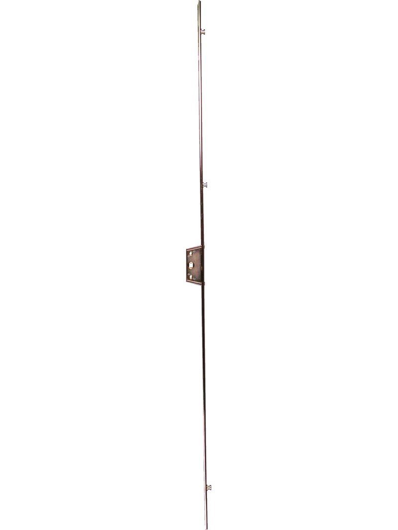 Avocet Black Or White Offset U Track Lock Rod 25Mm Backset - 1000Mm Long