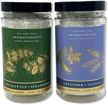 Bath & Body Works - Aromatherapy - Shower Steamers, 6 Tablets Eac...