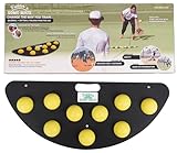 Fielder's Dome Mat – Baseball and Softball Bad Hop Training Equipment for Fielding Practice, Agility, Hand-Eye Coordination and Reaction Speed. Durable, Multi-Surface Compatible. 33.5' x 14' x 1.75'