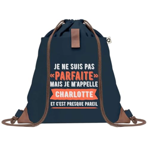 Sac en toile bleu avec cordon pour simplifier vos séances de gym
