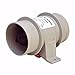 Shiyuan Boat in-Line Blower WWB-01210 | 12 Volt 3 Amp Gray 3 Inch