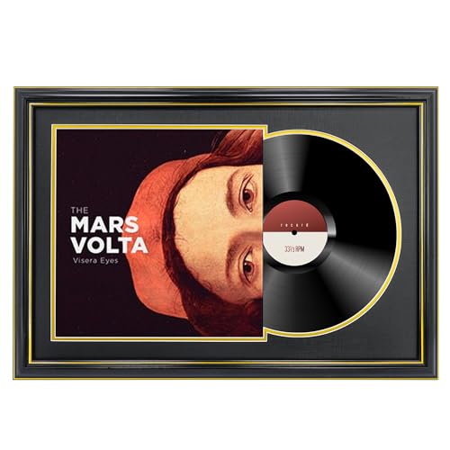 GMFrames Vinyl Record Frame for Wall Display,Record Album Frames for 12×12 LP Covers,Real Glass,Home Decor,Black Frame with Gold Trim (Black and Gold Mats) - Les Beatles, Paul McCartney, John Lennon, RIngo Starr, George Harrison GMFrames Vinyl Record Frame for Wall Display,Record Album Frames for 12x12 LP Covers,Real Glass,Home Decor,Black Frame with Gold Trim (Black and Gold Mats)