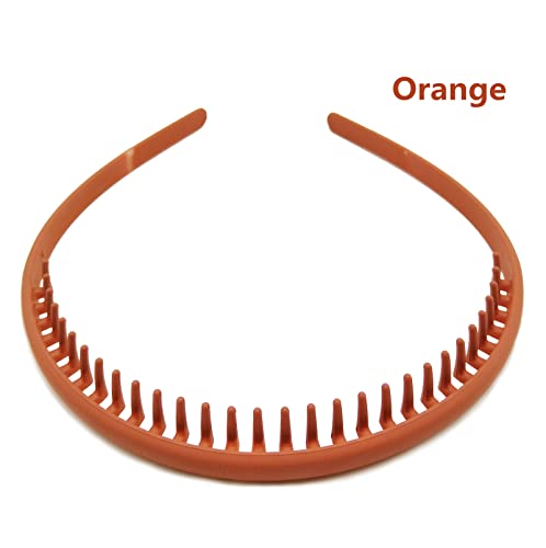 Hair Band For Women Plastic Headband, Fashion Hair Bands Sports Headbands Women Hairband Head Hoop With Non Slip Teeth, 4 Pcs #TOP5