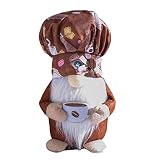 peluche chancho chef Muñeca de peluche de rayas de la suerte: en el pueblo escandinavo, el enano, también llamado Tom Nissans, puede traer buena suerte a la familia y se ve como un signo de buena suerte, protegiendo a las personas y los animales de daños.