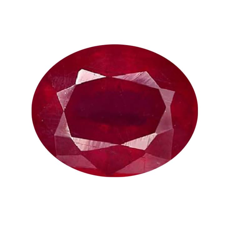 9.25 Ratti Natural Ruby Stone (Manik,manikya,maanik stone) Original Certified Stone For Men And Wonen