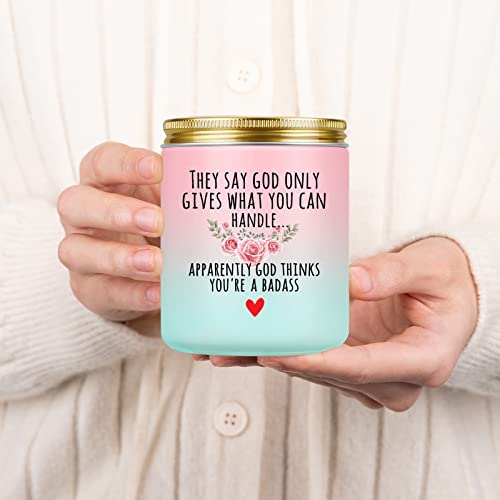 Gspy Candle, Get Well Soon Gifts For Women, Men - Get Well Gifts, Breast Cancer Gifts For Women, Comfort Items For Cancer Patients - Chemo, After Surgery Recovery Gifts, Encouragement Gifts For Women #TOP5