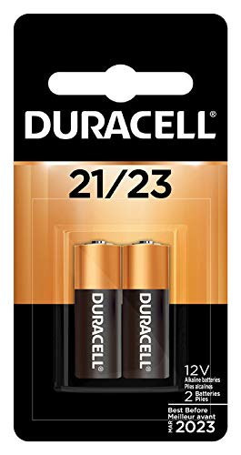 Duracell Alkaline 12-Volt 21/23 Battery, Pack of 2