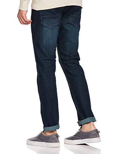 Image of Max Men's Solid Slim Fit Jeans