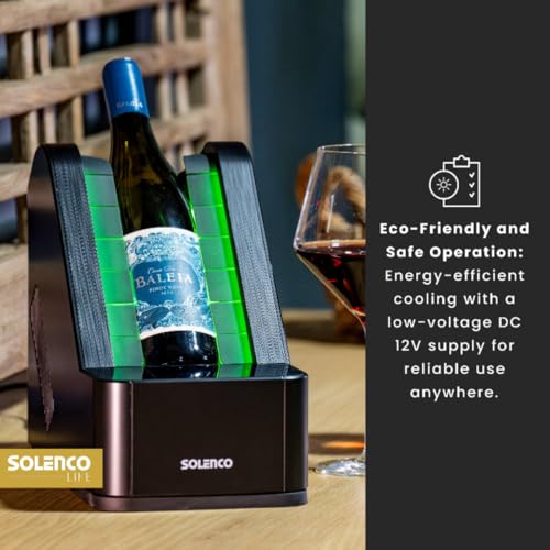 Refroidisseur de vin Solenco Life avec contrôle précis de la température