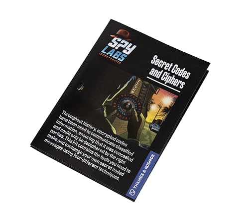 Thames & Kosmos 548015 Spy Labs Inc: Secret Codes And Ciphers Learn How To Make & Exchange Coded Messages! | Essential Tools & Tricks Of The Trade From The Detective Gear Experts thumb #8