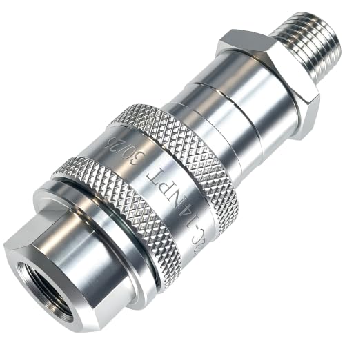 Image of 1 /4 inch NPT,1 /4 inch Body Hydraulic Quick Coupler Set,Fit for Enerpac A-630