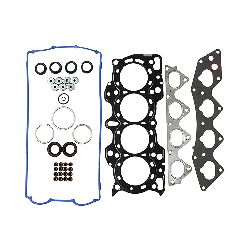 Image of DNJ HGB213 Engine Cylinder Head Gasket Set with Head Bolt Kit, Complete Repair Set for 1996-2001 Acura Integra 1.8L L4 16V DOHC 1834cc