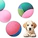 Hundeball 3 Stück Gummi Hundespielzeug Ball 4cm unzerstörbarer Gummiball für Training, hunde ball vesWelpen Katzen Interakti hundespielzeug kleine hunde welpen spielzeug hundeball unzerstörbar