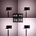 Boling BL-P1 12W RGB Full Color Dimmable 2500-8500K On-Camera Led Video Light with OLED Screen, 360° Support System