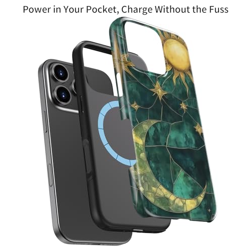 Esdot for iPhone 16 Pro Case Cute - Wireless Charging - Preppy Floral - image 3