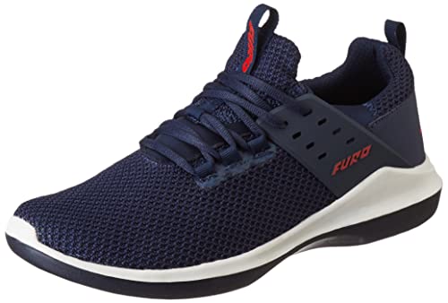 FURO Eve.Blue/H.R Red Walking Shoes for Men W3023 F014 (B0B5RTZ8Y7) Amazon Price History, Amazon Price Tracker
