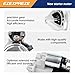 Ezexpreze 17749 Jeep Starter Replacement New for 4.0L 1999-2001 Cherokee, 1999-2002 Grand Cherokee TJ, 1999-2004 Wrangler, L6, 56041012AB AC AD SMT0077 410-48052 17749N 336-1691A M001T84381 12V 1.6kW