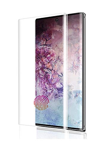 Image of UV Tempered Glass Screen Protector For Samsung Galaxy S20 Ultra | Full Edge-to-Edge Curved | Free Installation Kit Transparent