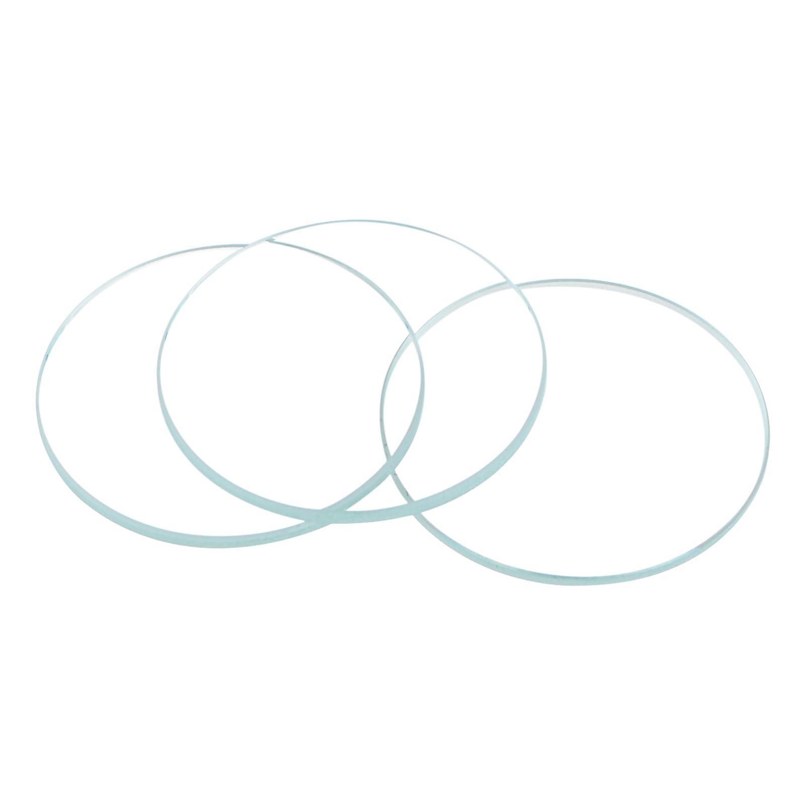 Cristallo Orologio Piatto Rotondo Vetro Zaffiro Sintetico Per Orologi - Rotondo, Spessore 0.8-3.0 Mm, Diametro 20-40 Mm, Ricambio Vetro Zaffiro Spessore 0.8mm - Foto 9