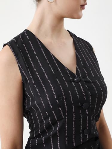 Image of RAREISM Fitted Striped TOP